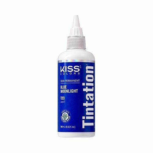 Kiss Colors Tintation Semi Permanent Hair Color With Aloe Vera Water -5Oz