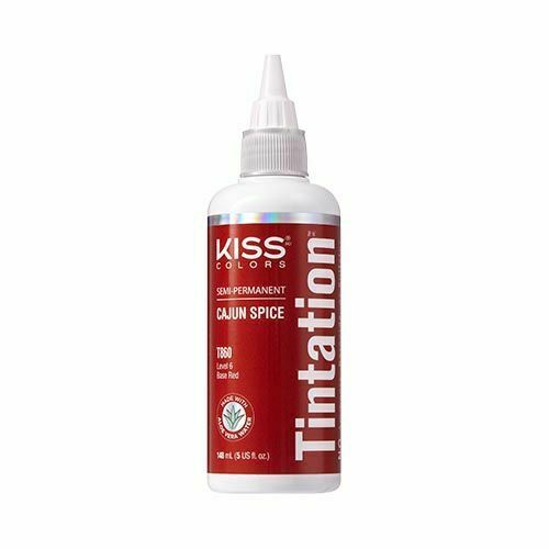 Kiss Colors Tintation Semi Permanent Hair Color With Aloe Vera Water -5Oz