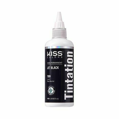 Kiss Colors Tintation Semi Permanent Hair Color With Aloe Vera Water -5Oz
