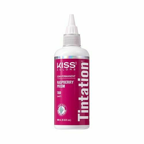 Kiss Colors Tintation Semi Permanent Hair Color With Aloe Vera Water -5Oz