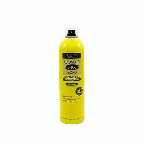 Ebin Wonder Lace Bond Wig Adhesive Spray Extra Mega Hold-6.34Oz