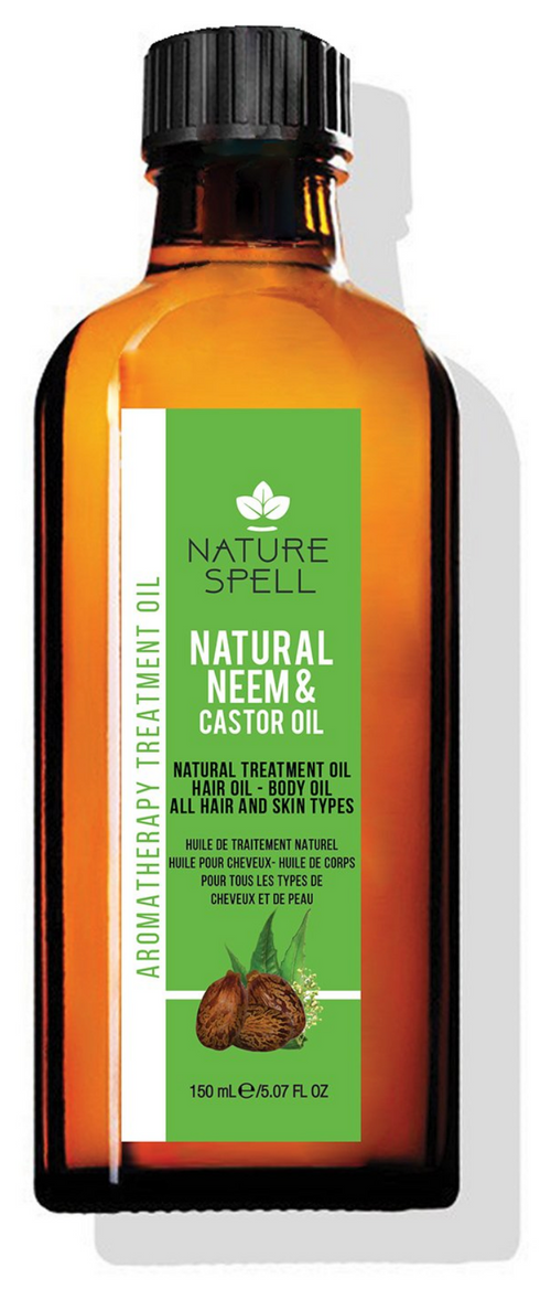 Nature Spell - Natural Neem & Castor Oil,150ml