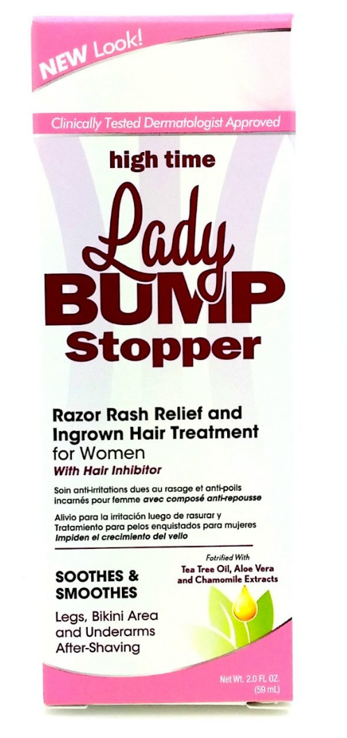 Lady Bump Stopper Razor Rash Relief & Ingrown Hair Treatment for Women ...