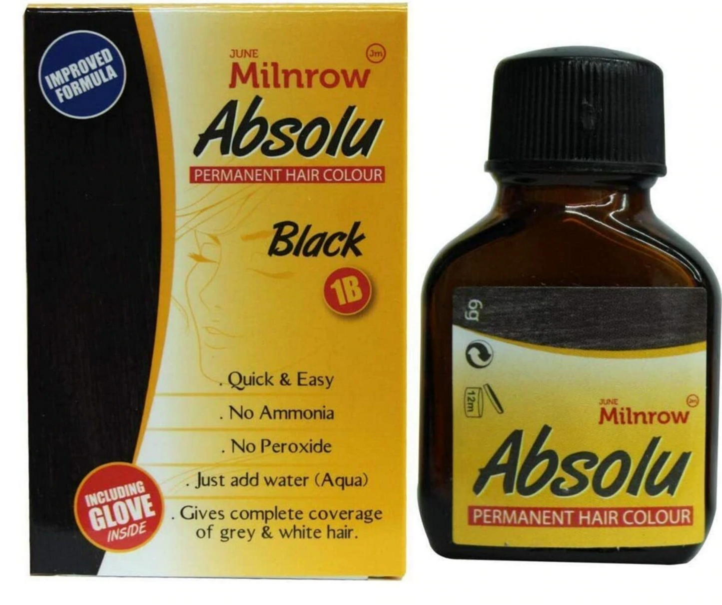 Milnrow Absolu Permanent Hair Colour