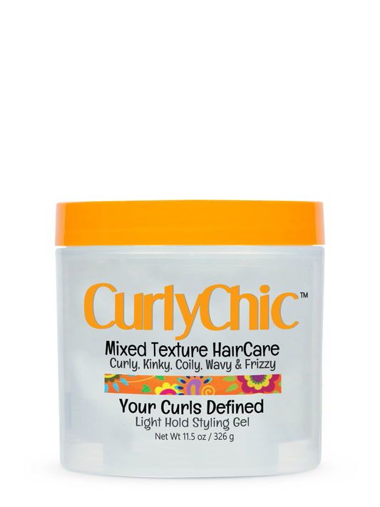 Curly Chic Mixed Texture HairCare Your Curls Defined Gel - 11.5 Oz